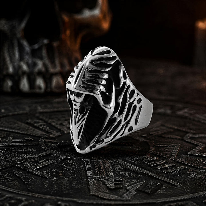 FREE Today: Midnight Cloak Raven Skull Viking Ring - image 3