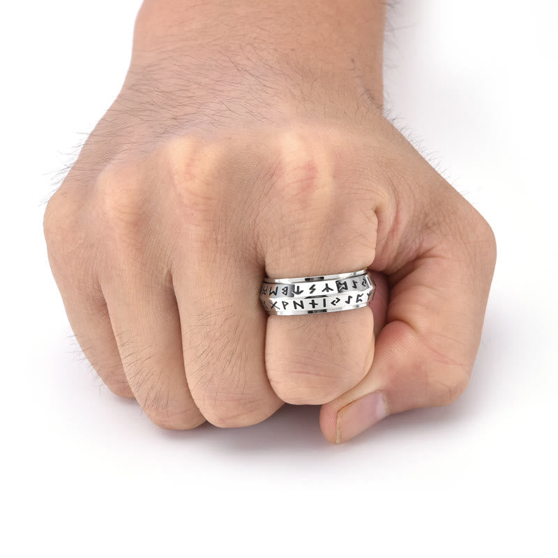 FREE Today: A Unique Gift for Anxiety Relief- Viking Rune Rotating Ring - image 1
