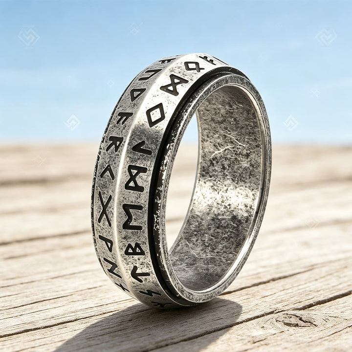 FREE Today: A Unique Gift for Anxiety Relief- Viking Rune Rotating Ring - image 11
