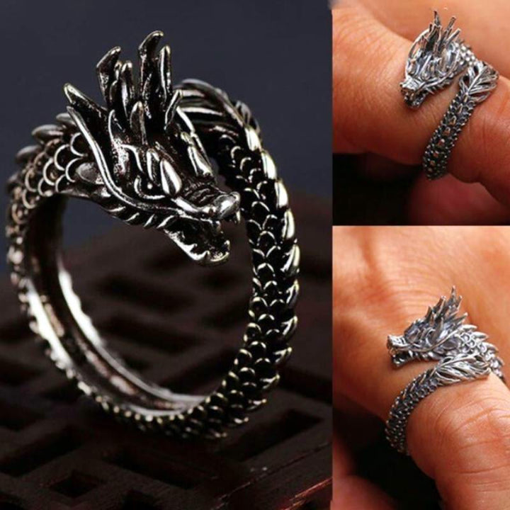 FREE Today: Vintage Dragon Wrap Open Ring - image 1