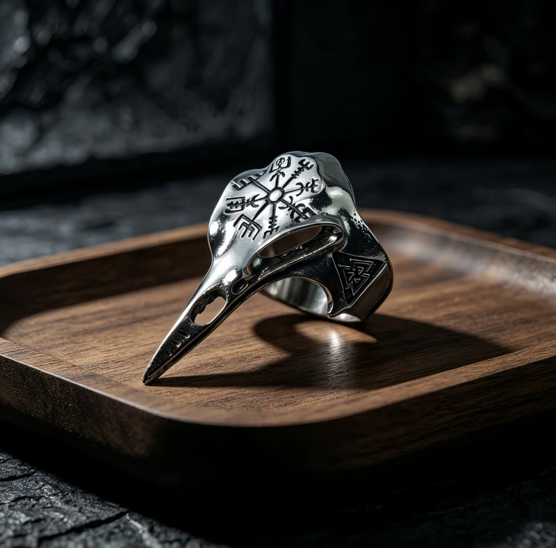 FREE Today: Flying Dragon Design Coiling Double-Layer Ring - Bird Skull - image 6