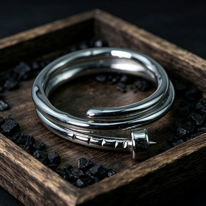 FREE Today: Flying Dragon Design Coiling Double-Layer Ring - Double-Ring Nail - image 4