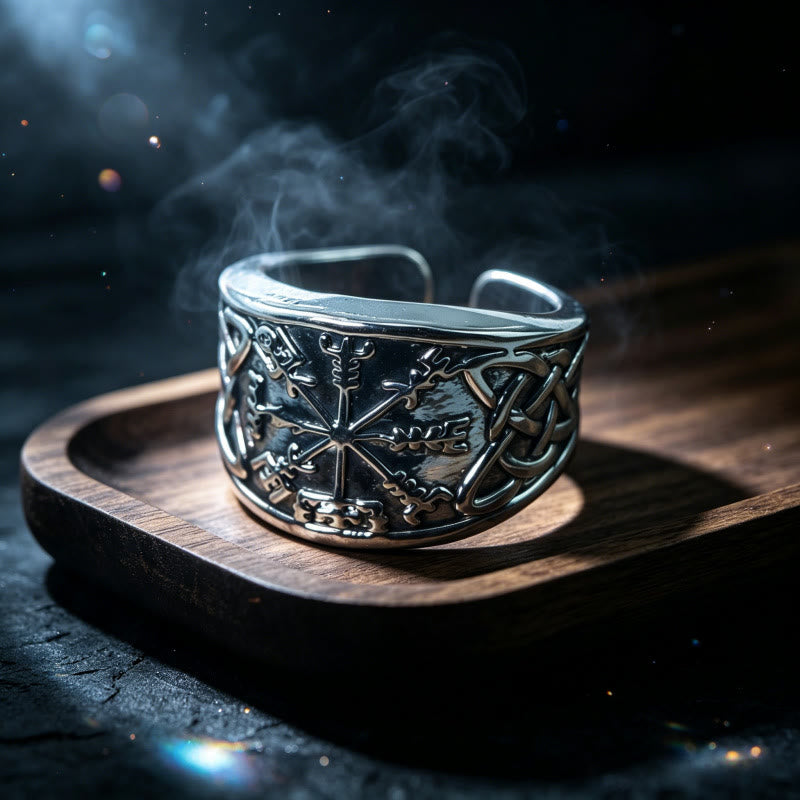 FREE Today: Flying Dragon Design Coiling Double-Layer Ring - Compass - image 8