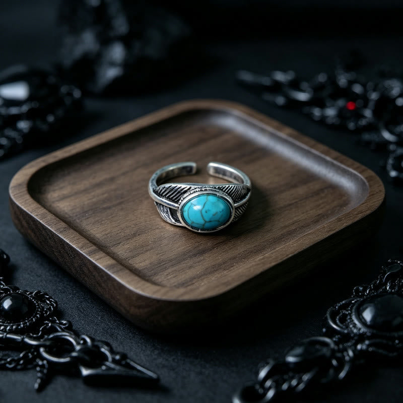 FREE Today: Flying Dragon Design Coiling Double-Layer Ring - Turquoise#9 - image 17