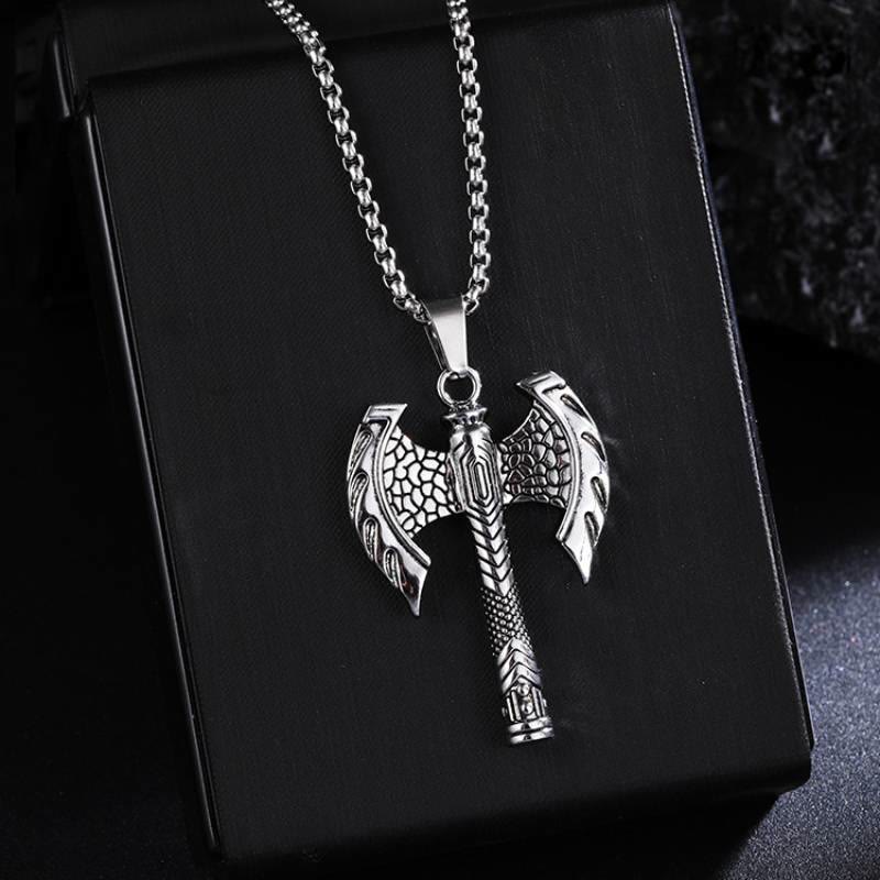 FREE Today: Viking Warrior Axe Pendant Necklace - Double Axe #2 - image 7