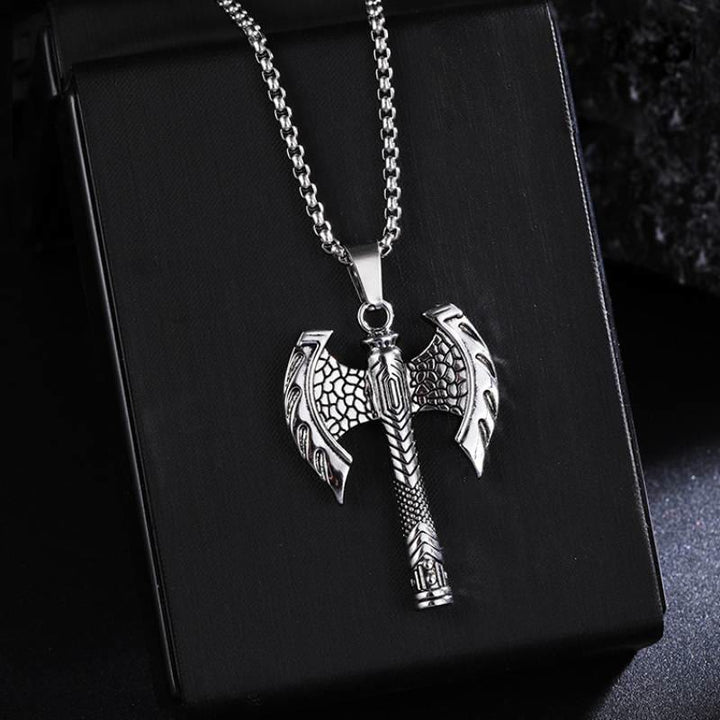 FREE Today: Viking Warrior Axe Pendant Necklace - Double Axe #2 - image 7