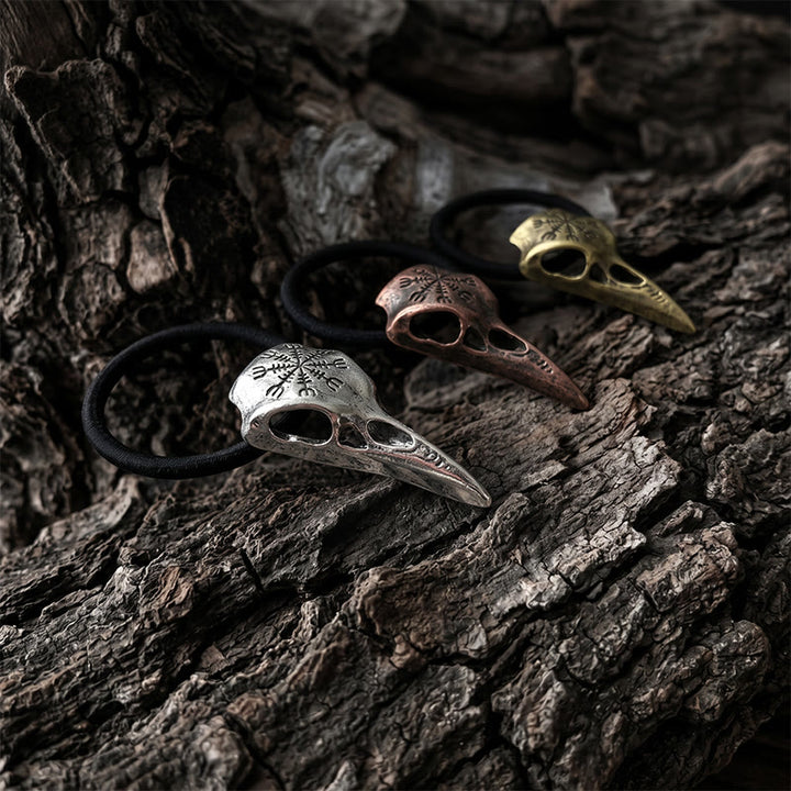 FREE Today: Vegvisir Rune Viking Raven Skull Hair Tie - image 14