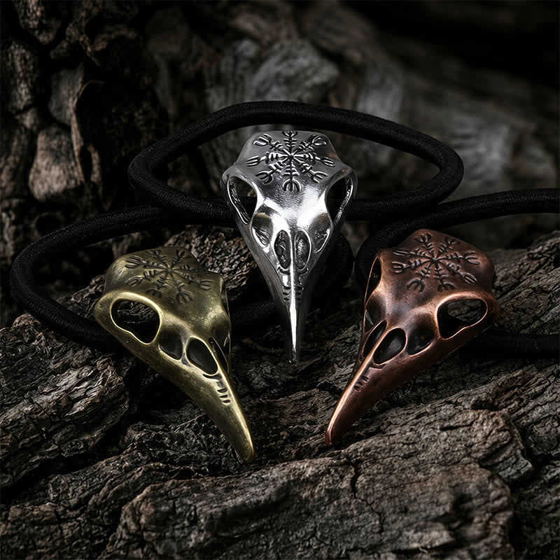 FREE Today: Vegvisir Rune Viking Raven Skull Hair Tie - image 17