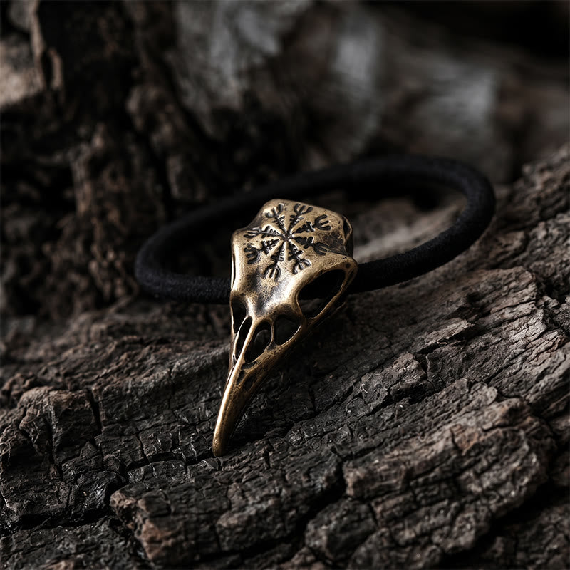 FREE Today: Vegvisir Rune Viking Raven Skull Hair Tie - image 7