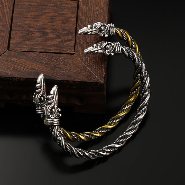 FREE Today: Viking Raven Norse Cuff Wristband Men Bracelet - image 10
