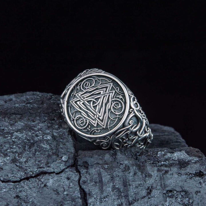 FREE Today: Titanium Steel Viking Valknut Ring - image 4