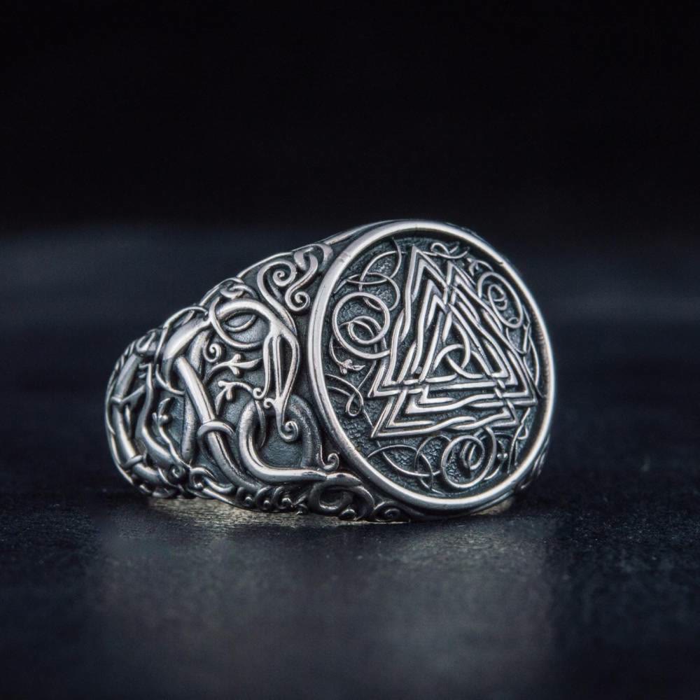 FREE Today: Titanium Steel Viking Valknut Ring - image 6