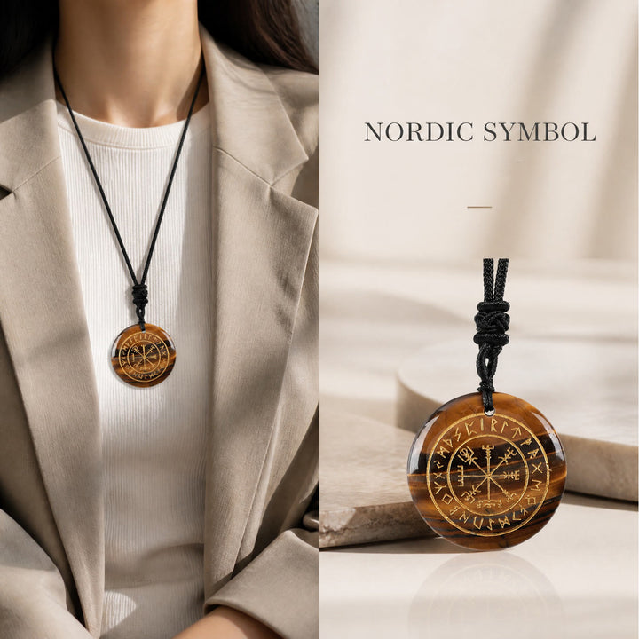FREE Today: Vegvisir Rune Guidance Crystal Necklace - image 4