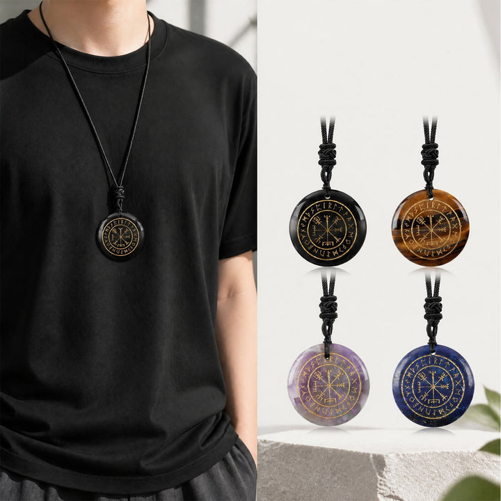 FREE Today: Vegvisir Rune Guidance Crystal Necklace - image 11