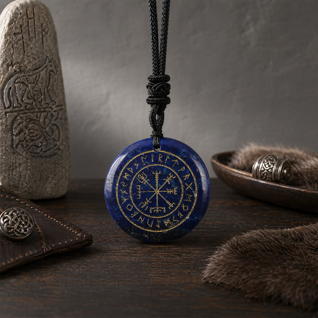 FREE Today: Vegvisir Rune Guidance Crystal Necklace - image 2