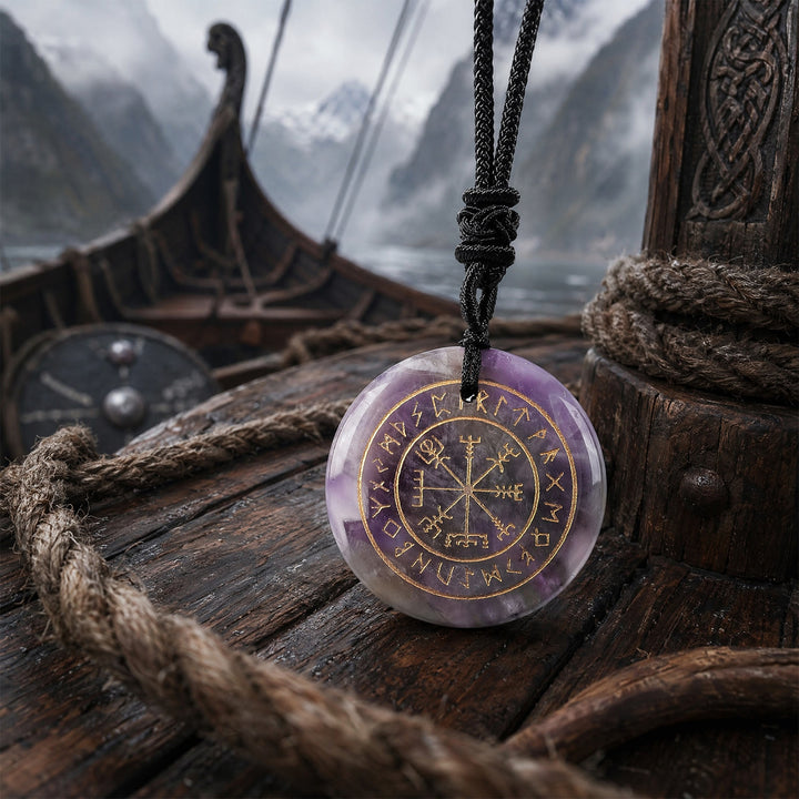 FREE Today: Vegvisir Rune Guidance Crystal Necklace - image 9