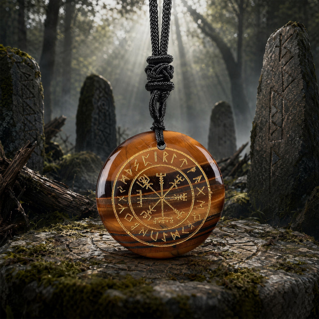 FREE Today: Vegvisir Rune Guidance Crystal Necklace - image 5