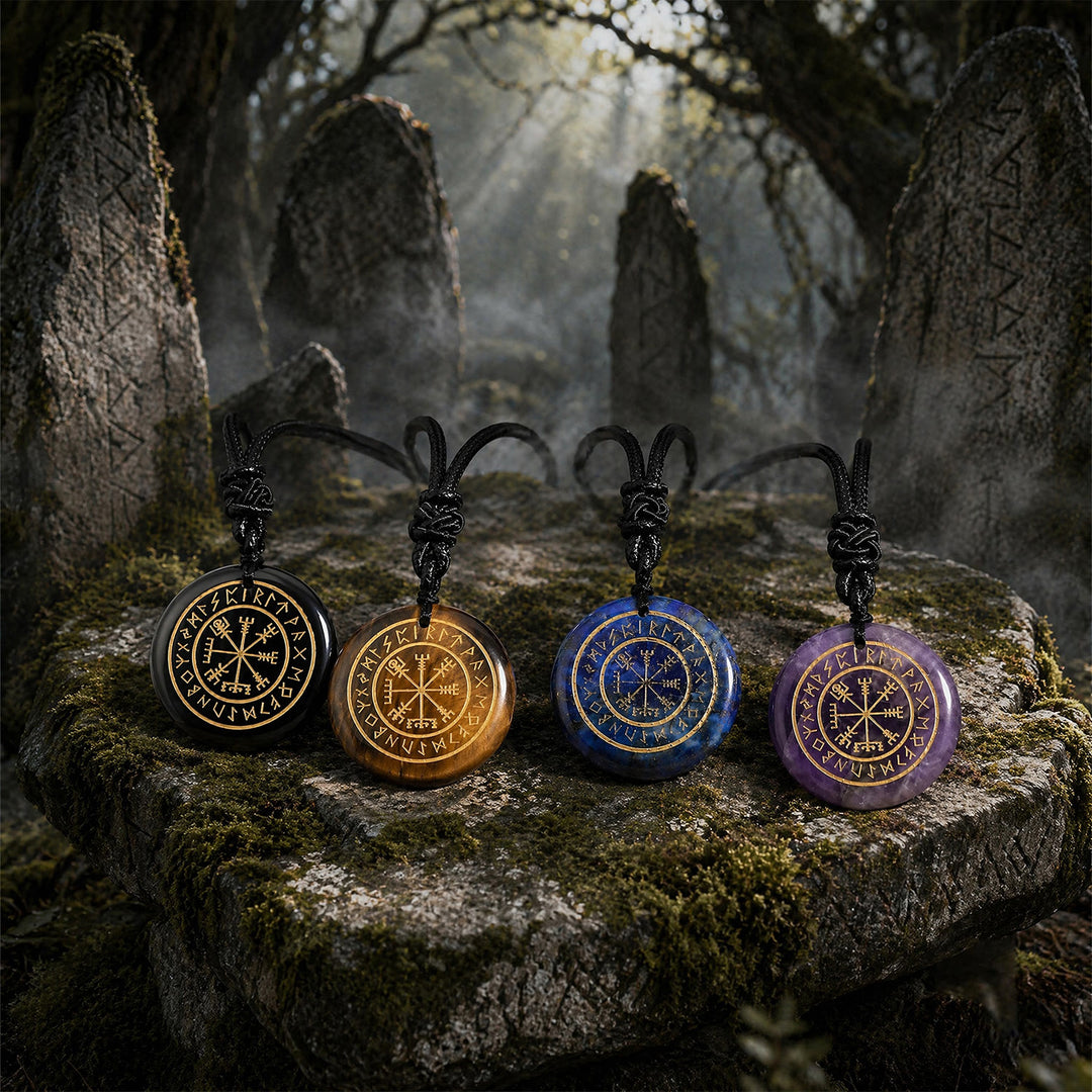 FREE Today: Vegvisir Rune Guidance Crystal Necklace - image 16