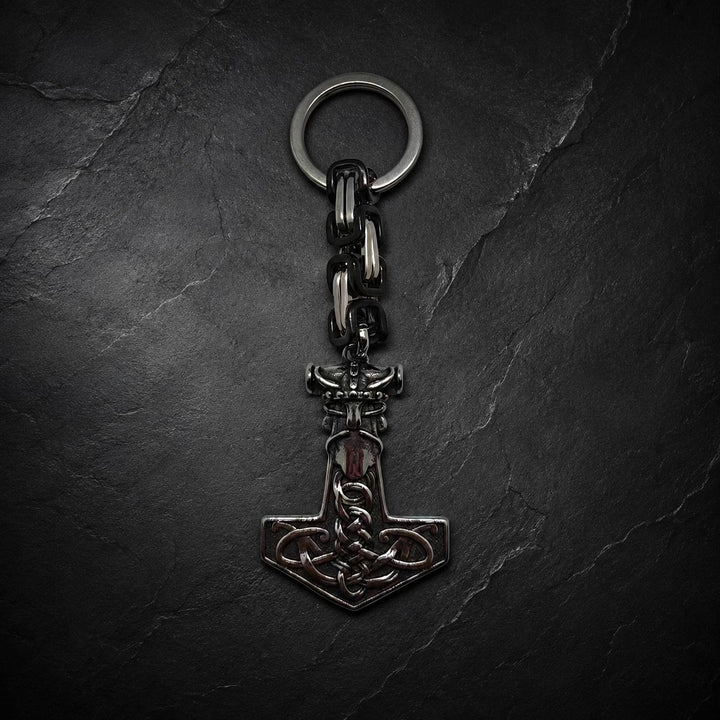 FREE Today: Viking Thors Hammer Mjölnir Ship Anchor Chain Design Keychain - image 3