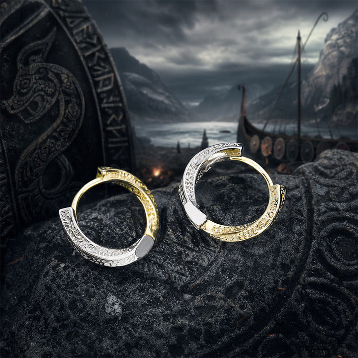 FREE Today: Two-Tone Möbius Strip Pattern Earrings - image 2