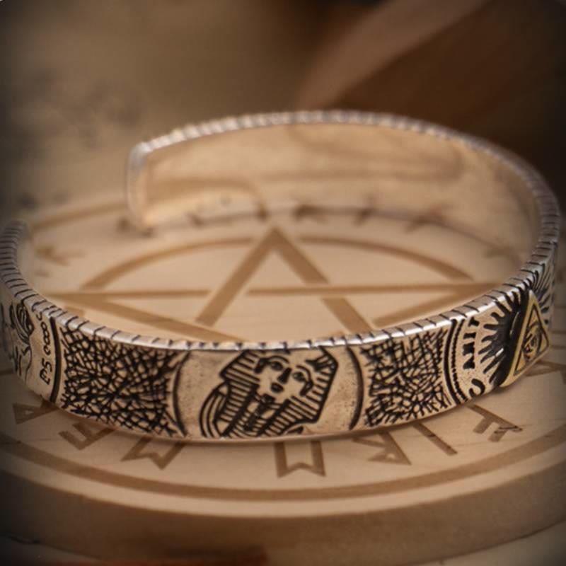 FREE Today: Eye of God Bangle – Retro Eye of Horus Bracelet - image 9