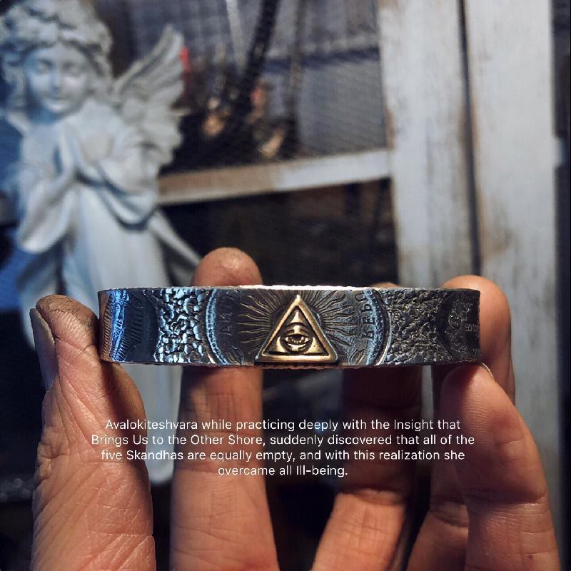 FREE Today: Eye of God Bangle – Retro Eye of Horus Bracelet - image 4