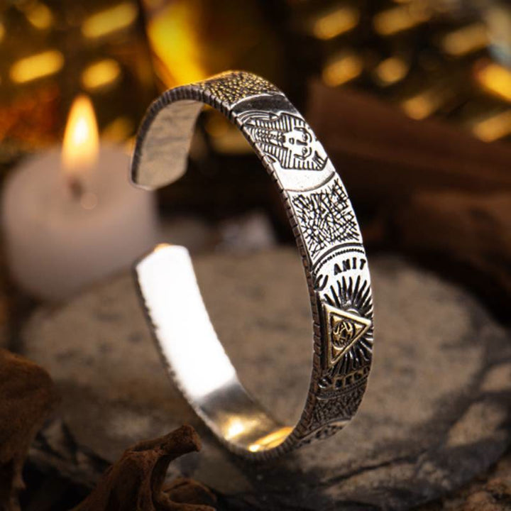 FREE Today: Eye of God Bangle – Retro Eye of Horus Bracelet - image 6
