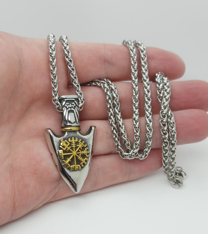 FREE Today: Viking Odin's Triangle Valknut Arrow Necklace - image 10