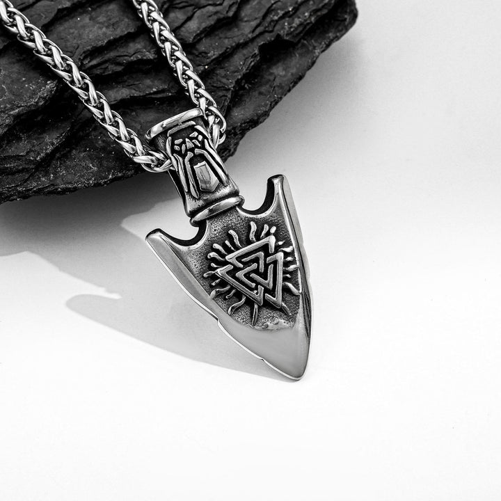 FREE Today: Viking Odin's Triangle Valknut Arrow Necklace - image 9