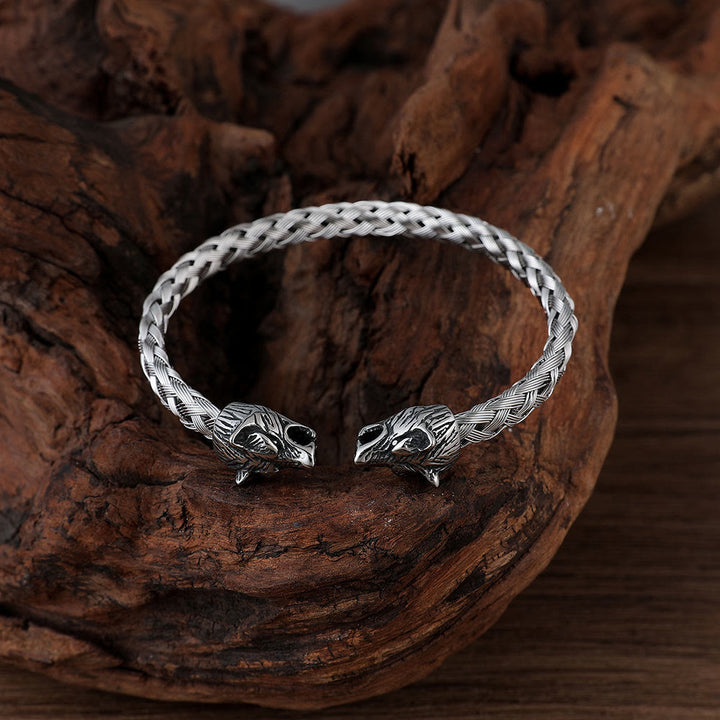 FREE Today: Viking Century Wolf Head Stainless Steel Bracelet - image 4