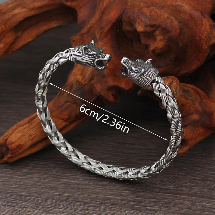FREE Today: Viking Century Wolf Head Stainless Steel Bracelet - image 7