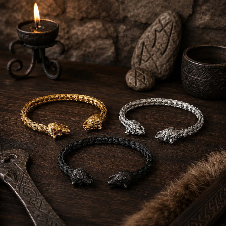 FREE Today: Viking Century Wolf Head Stainless Steel Bracelet - image 20