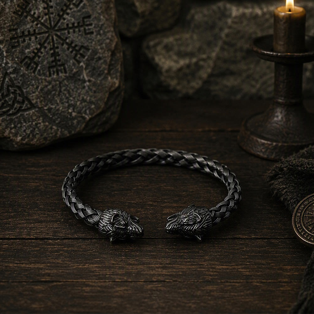 FREE Today: Viking Century Wolf Head Stainless Steel Bracelet - image 16