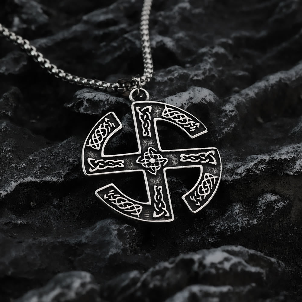 FREE Today: "Eternal Sun" Celtic Knotwork Sacred Geometry Wiccan Pagan Men Necklace - image 3