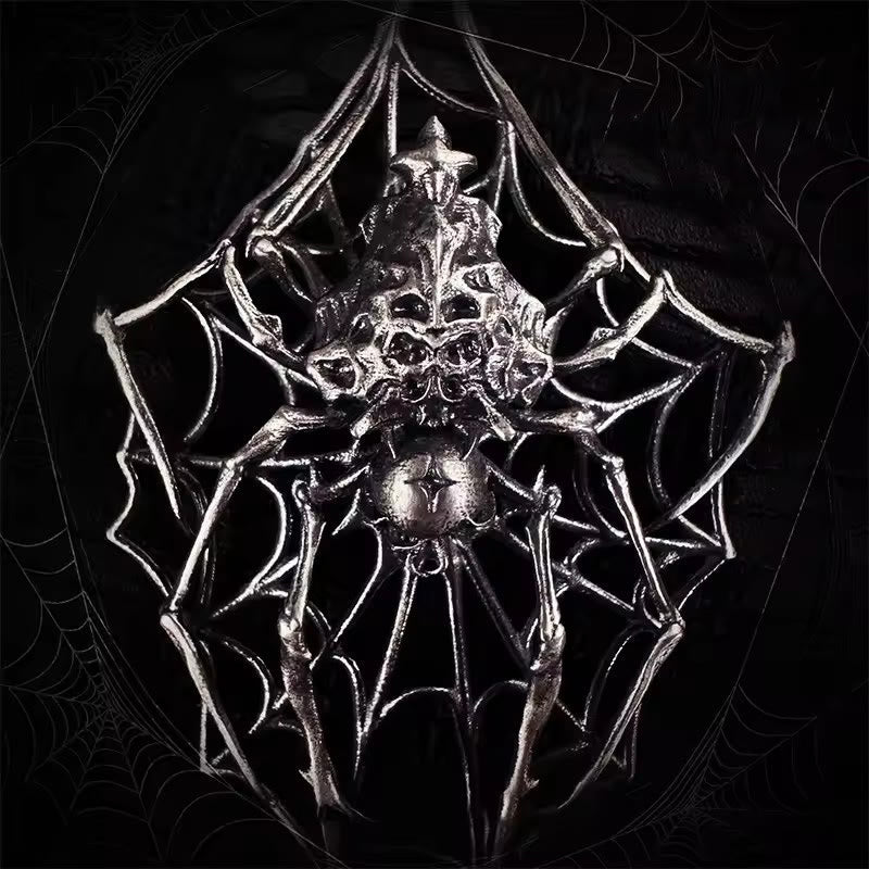 FREE Today: Gothic Spider Web Pendant Necklace Halloween Day of the Dead - image 2