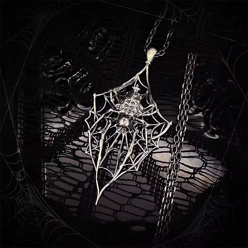 FREE Today: Gothic Spider Web Pendant Necklace Halloween Day of the Dead - image 5