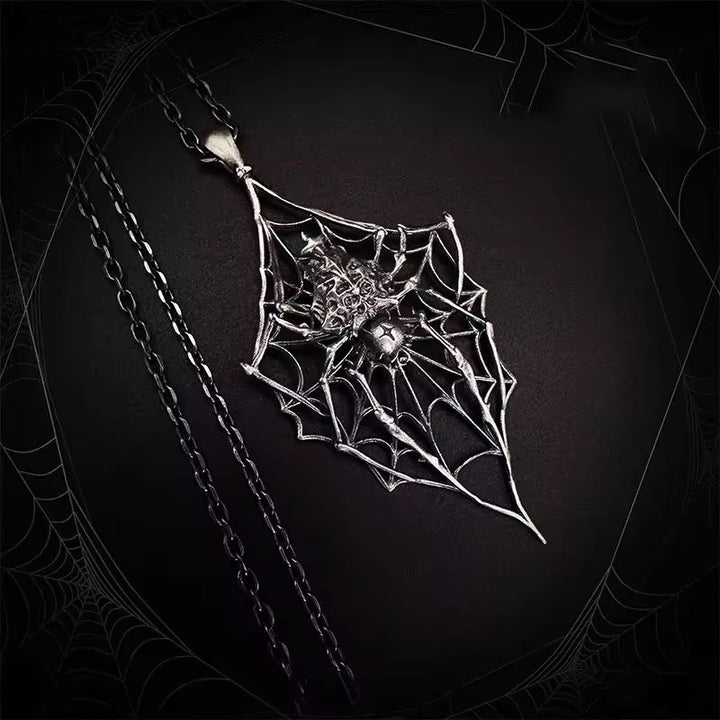 FREE Today: Gothic Spider Web Pendant Necklace Halloween Day of the Dead - image 4