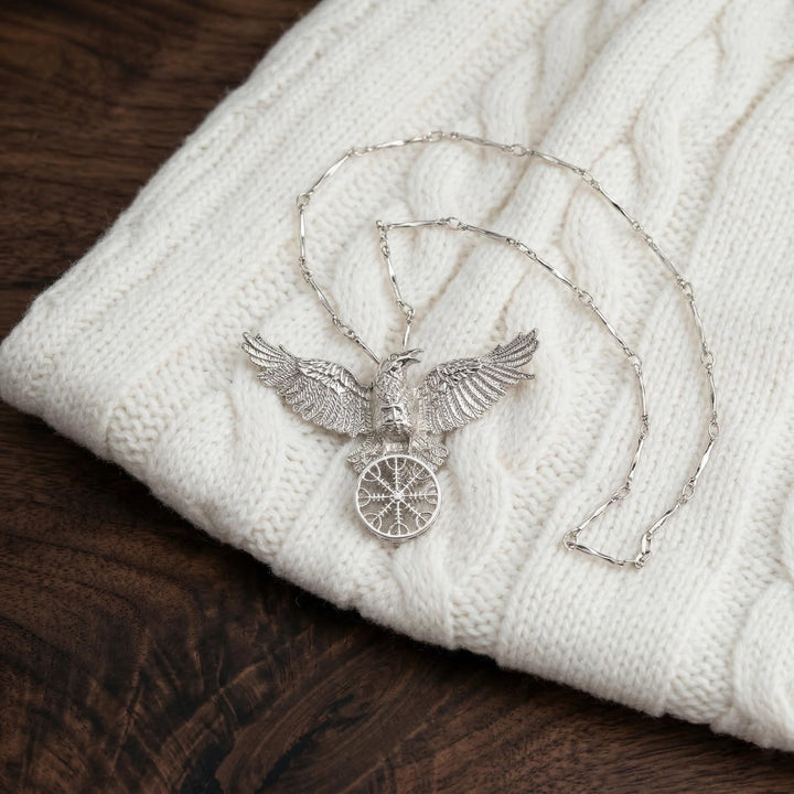 FREE Today: Restyle Helm of Awe Witch Dark Magic Raven Rune Pendant Necklace - image 5