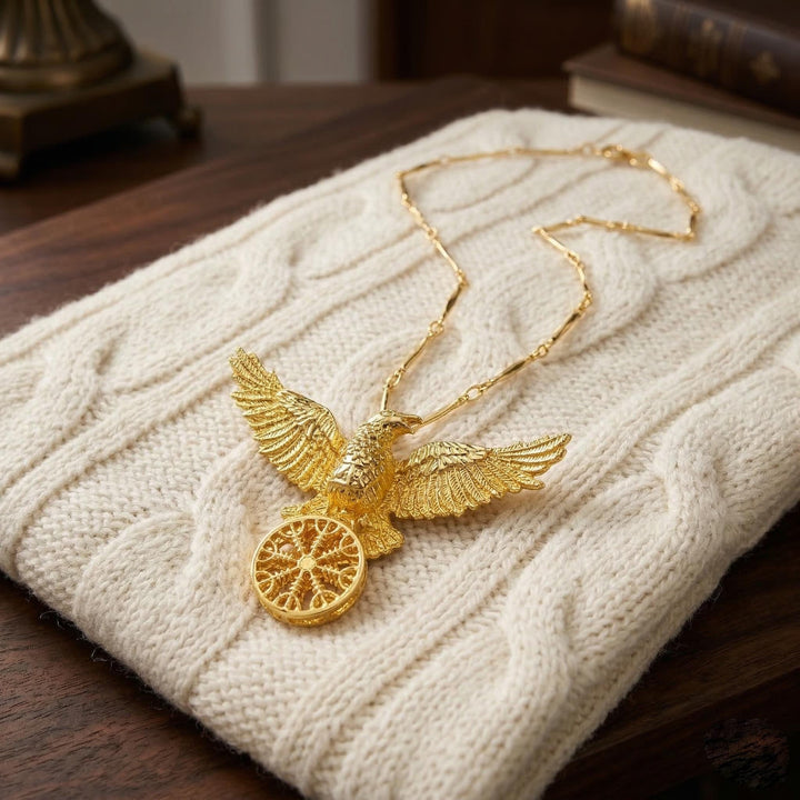 FREE Today: Restyle Helm of Awe Witch Dark Magic Raven Rune Pendant Necklace - image 8