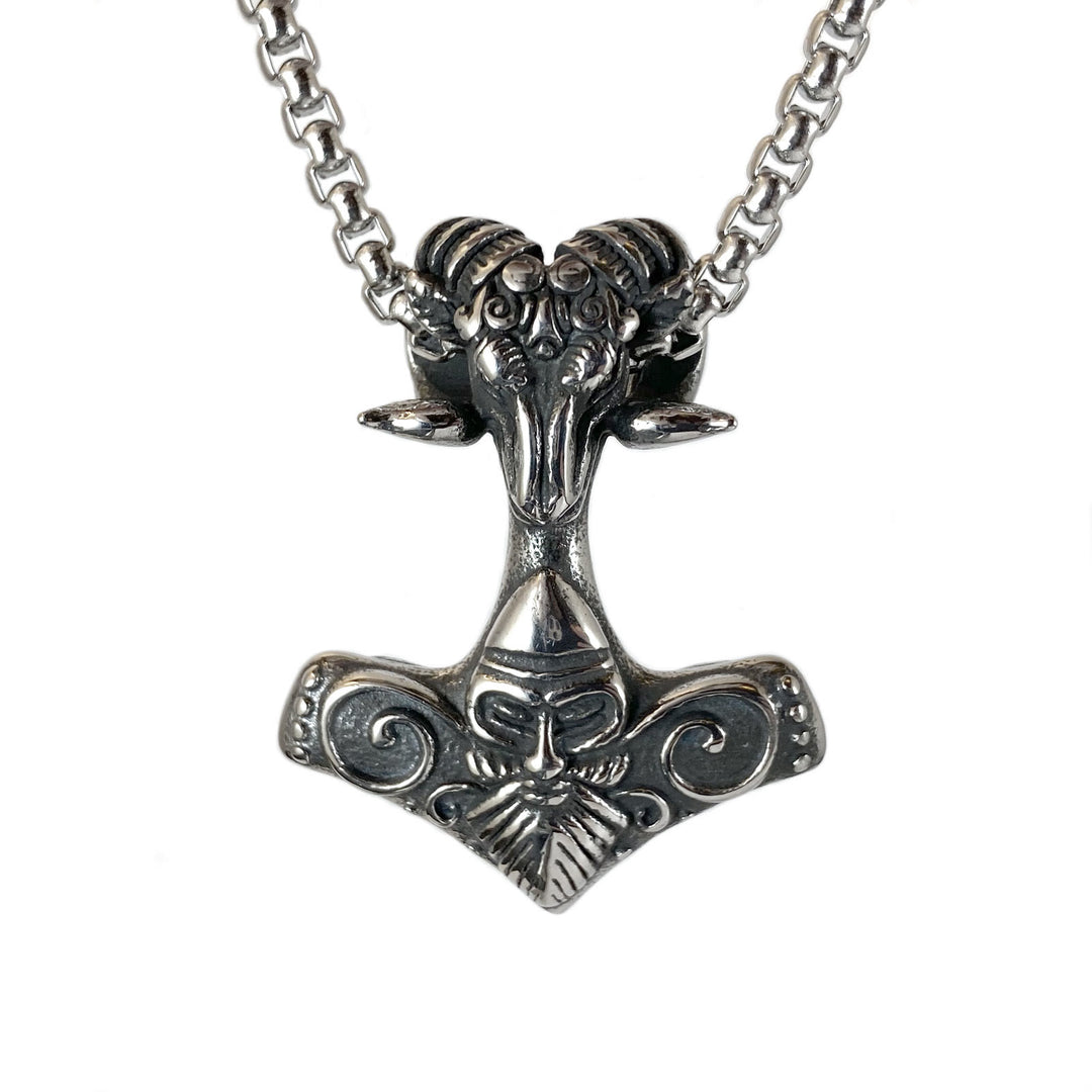 FREE Today: Norse A Ram's Hammer Pendant Necklace - image 4