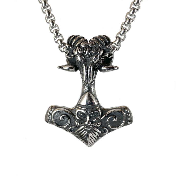 FREE Today: Norse A Ram's Hammer Pendant Necklace - image 4
