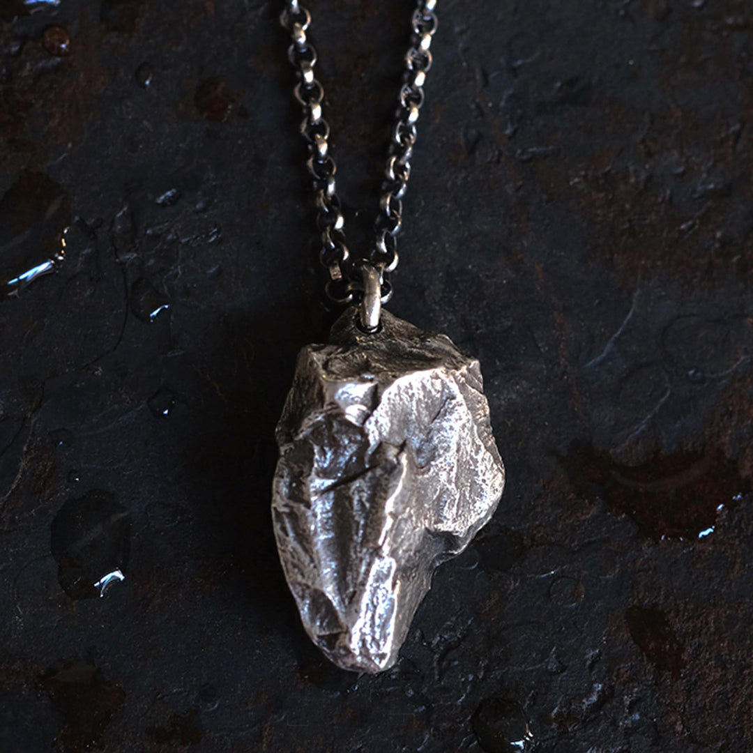 FREE Today: Promise Stone Artificial Meteorite Pendant Copper Necklace - “Promise Stone” - image 0