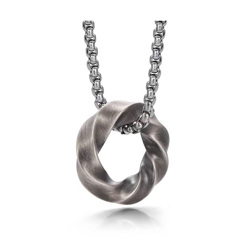 FREE Today: "Eternal Universe" Twisted Mobius Pendant Copper Necklace - image 8