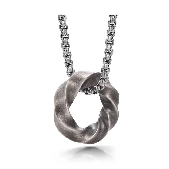 FREE Today: "Eternal Universe" Twisted Mobius Pendant Copper Necklace - image 8