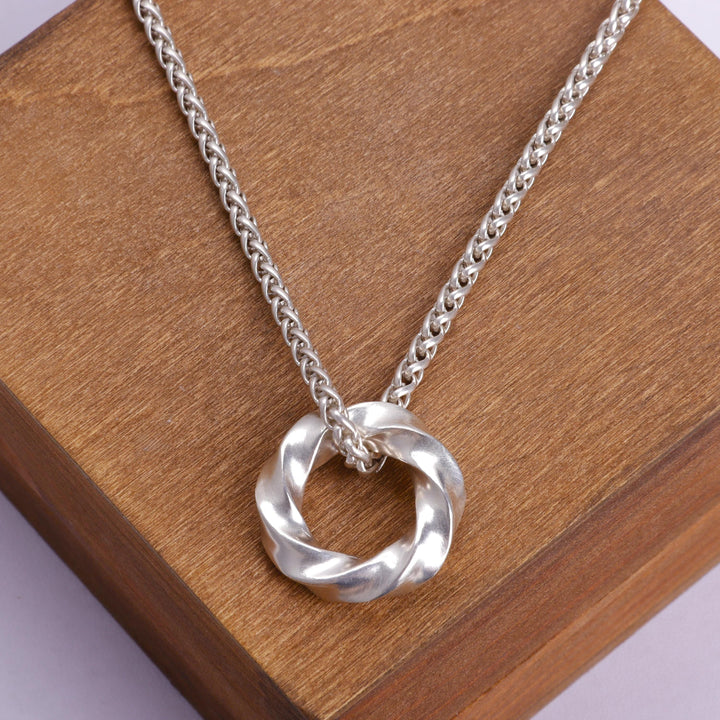 FREE Today: "Eternal Universe" Twisted Mobius Pendant Copper Necklace - image 6