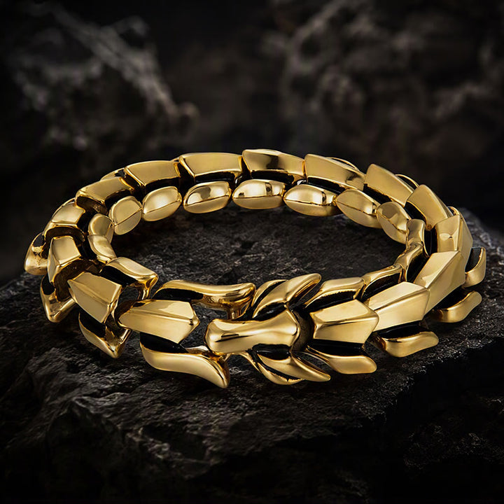 FREE Today: Viking Style Vintage Dragon Scale Alloy Bracelet - image 19