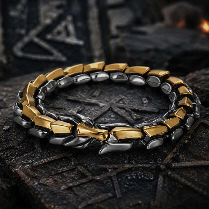 FREE Today: Viking Style Vintage Dragon Scale Alloy Bracelet - image 16