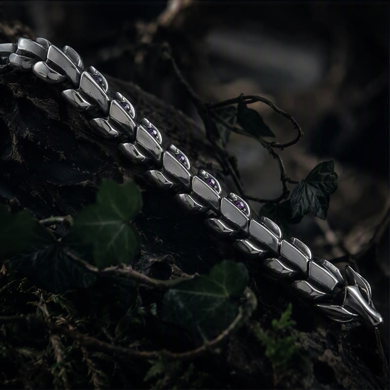 FREE Today: Viking Style Vintage Dragon Scale Alloy Bracelet - image 6