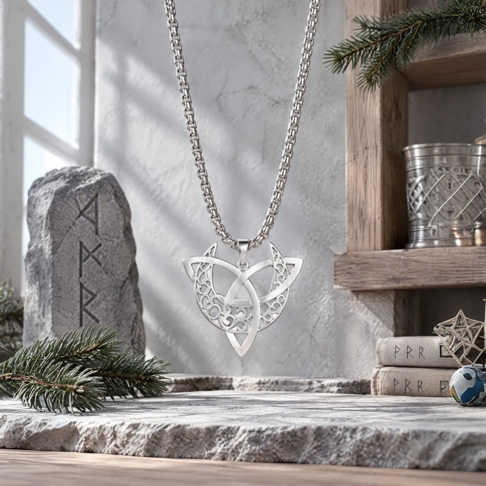 FREE Today: Viking Moon Goddess Golden Plated Pendant Necklace - image 14