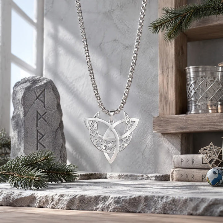 FREE Today: Viking Moon Goddess Golden Plated Pendant Necklace - image 14